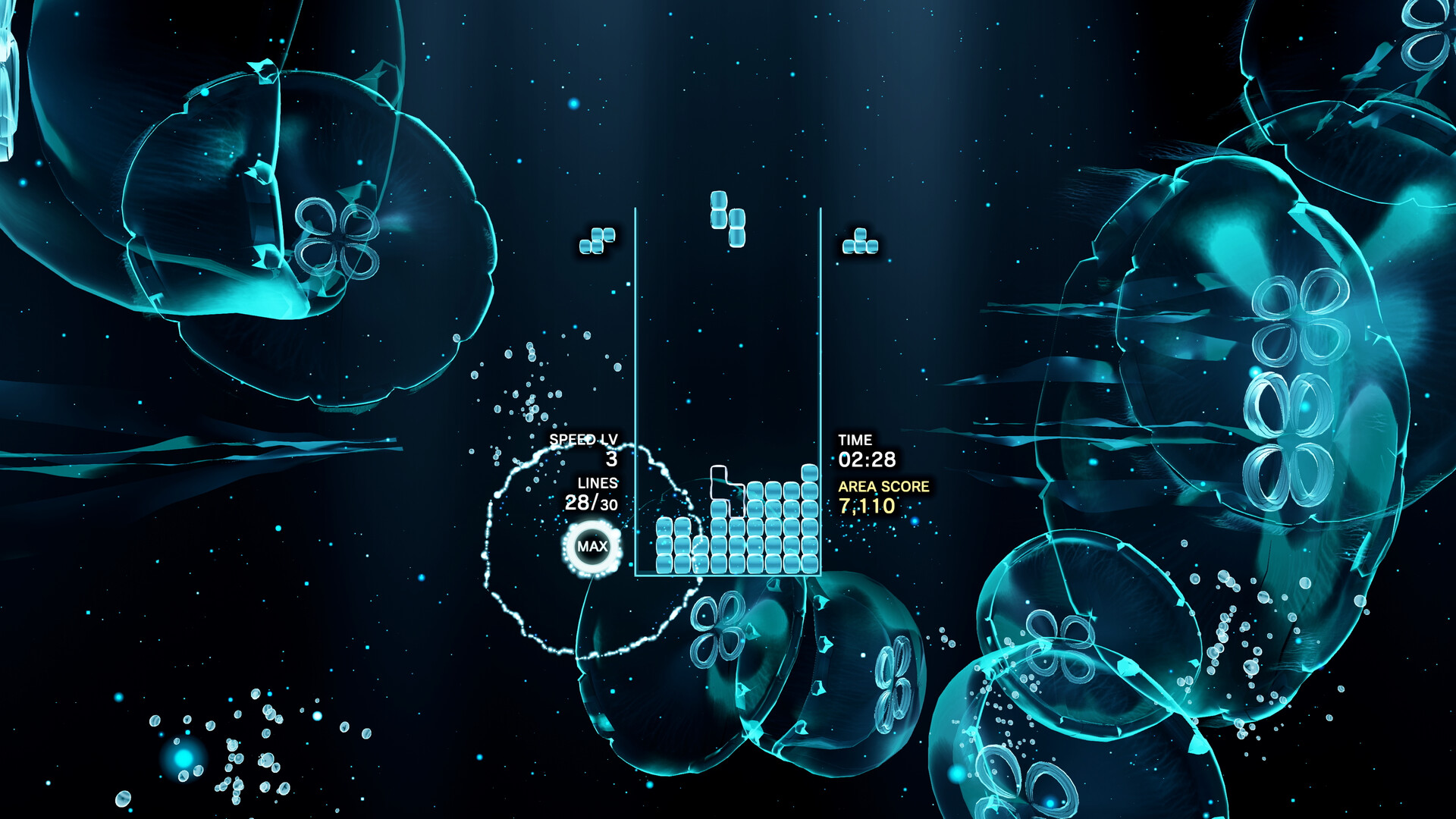 Oculus Quest 游戏《俄罗斯方块:效应》Tetris® Effect: Connected Tetris Effect VR Quest Games