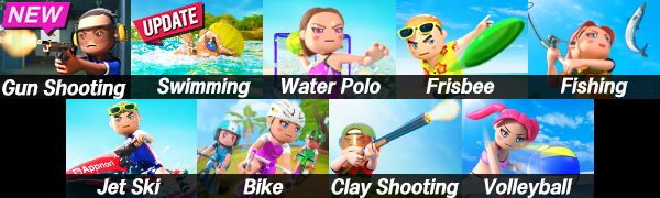 Oculus Quest 游戏《多合一夏天运动 VR》All-In-One Summer Sports VR All-In-One Summer Sports VR Quest Games