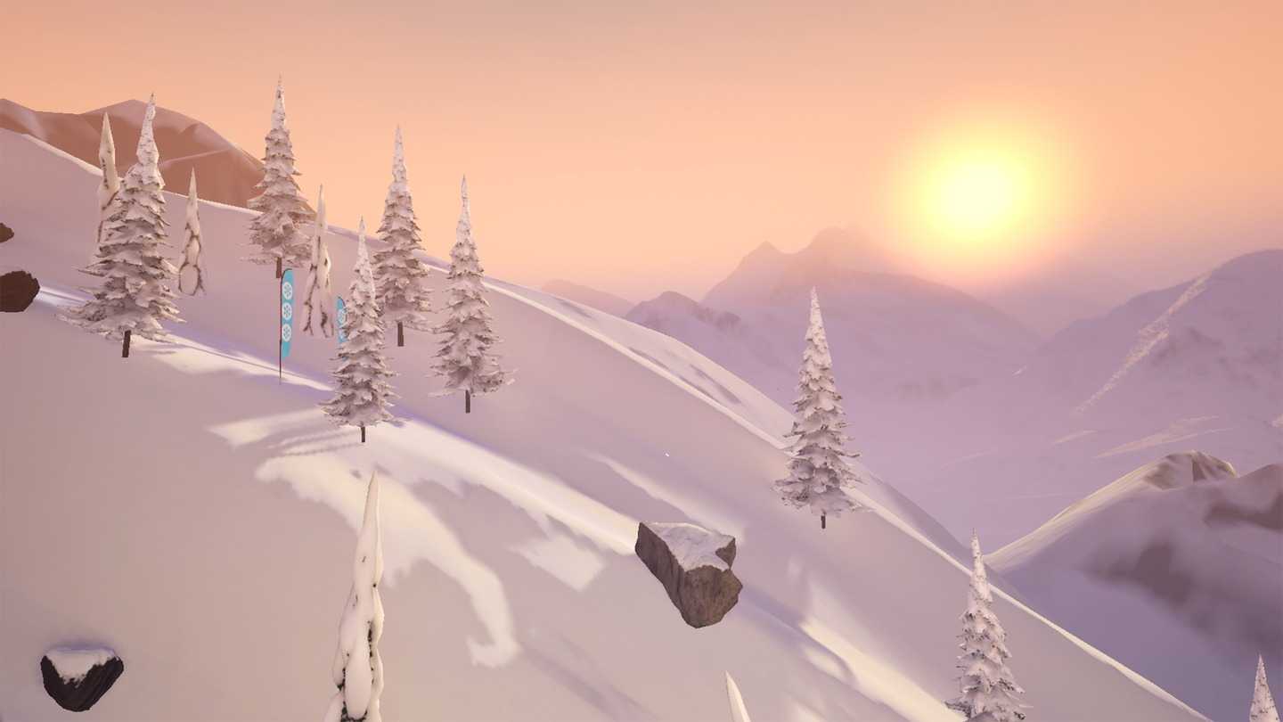 Oculus Quest 游戏《单板滑雪》Carve Snowboarding Carve Snowboarding VR oculus Meta Quest VR Games