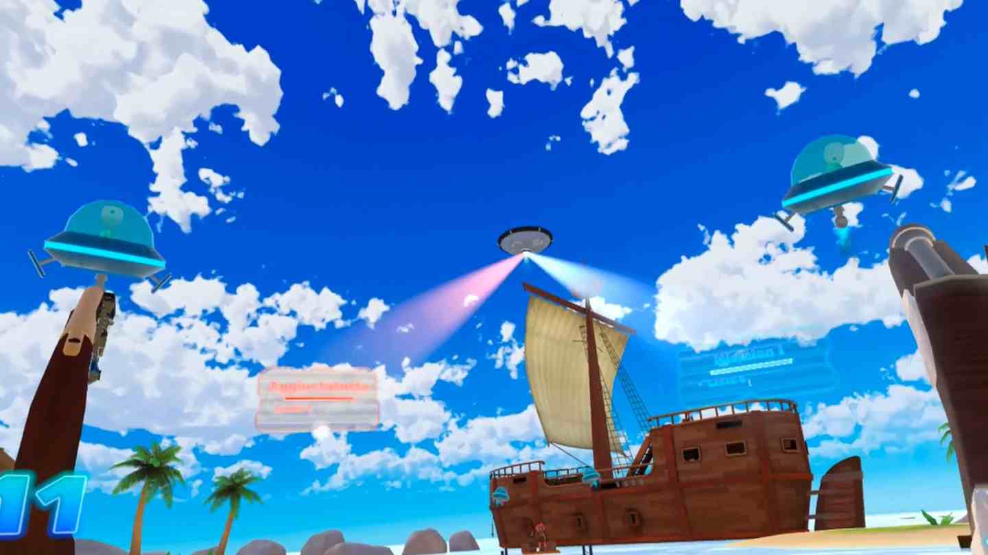 Oculus Quest 游戏《爱莲英雄》Eyeliens Heroes Eyeliens & Heroes Oculus Meta Quest VR Games
