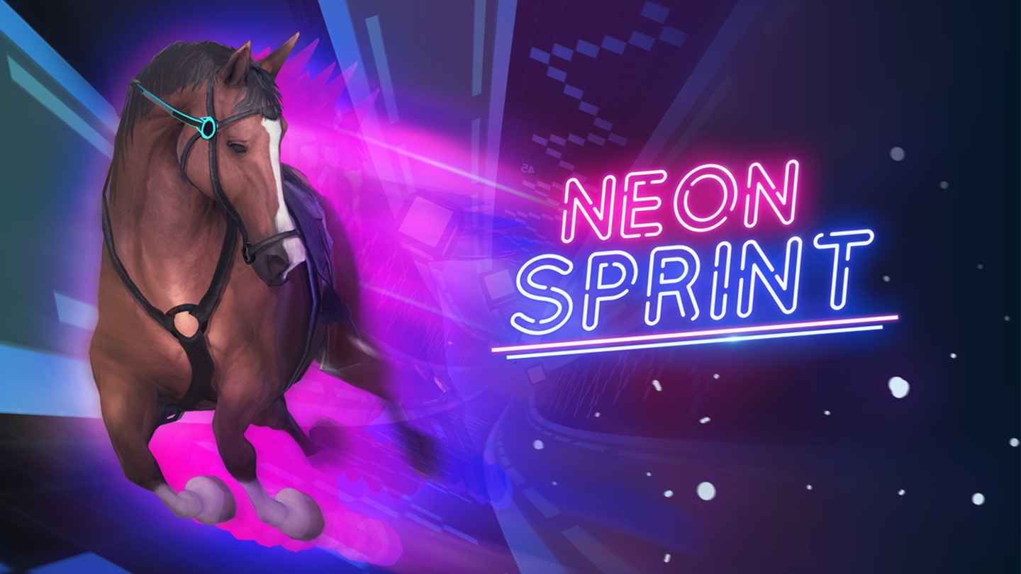 Oculus Quest 游戏《霓虹灯冲刺》Neon Sprint Neon Sprint Oculus Meta Quest VR Games