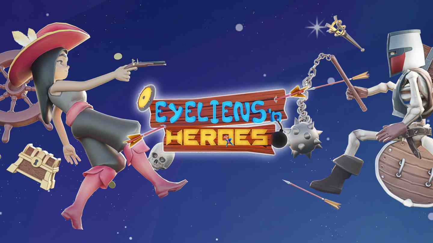 Oculus Quest 游戏《爱莲英雄》Eyeliens Heroes Eyeliens & Heroes Oculus Meta Quest VR Games