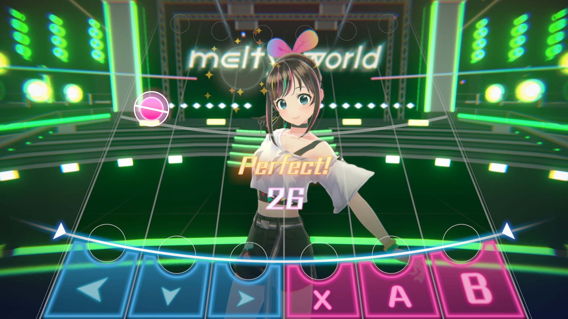 Oculus Quest 游戏《绊爱-触摸节拍》Kizuna AI – Touch the Beat! Kizuna AI - Touch the Beat Oculus Meta Quest VR Games
