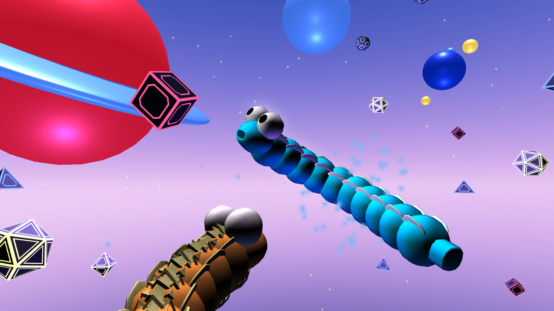 Oculus Quest 游戏《VR贪吃蛇》Space Slurpies Space Slurpies Oculus Meta Quest VR Games