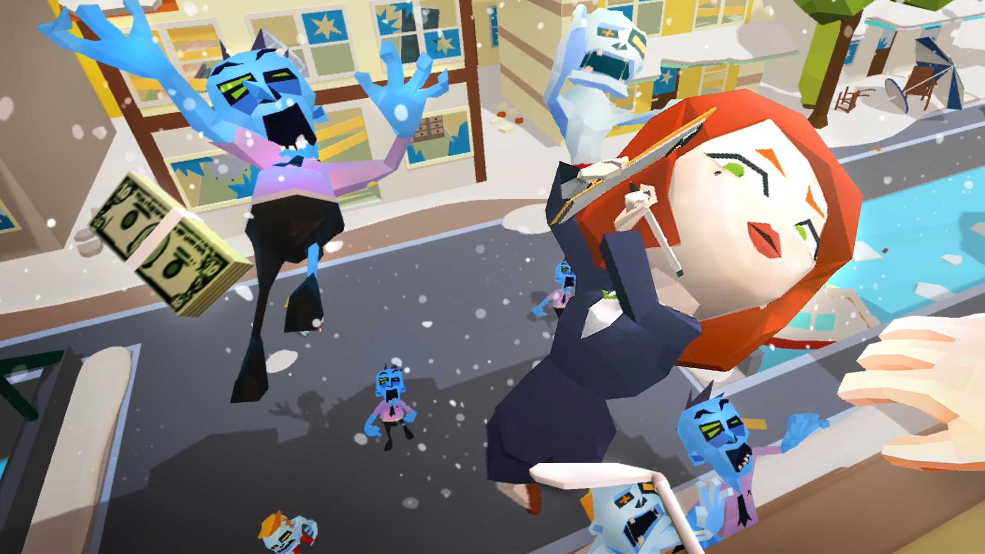 Oculus Quest 游戏《扔东西砸僵尸》Throw Anything Throw Anything Oculus Meta Quest VR Games