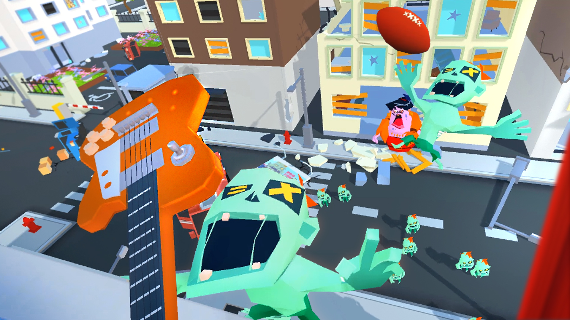 Oculus Quest 游戏《扔东西砸僵尸》Throw Anything Throw Anything Oculus Meta Quest VR Games