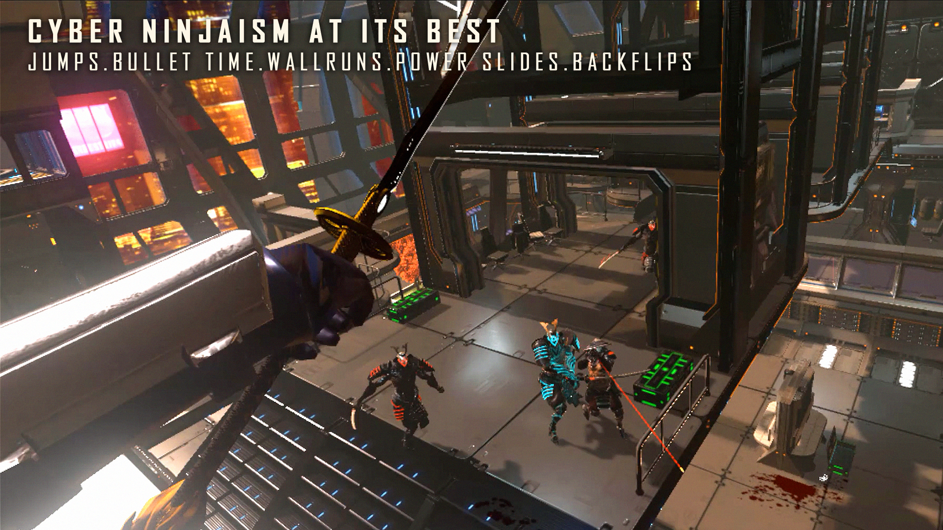 Oculus Quest 游戏《墨者》Sairento VR Untethered Sairento VR - Untethered Oculus Meta Quest VR Games