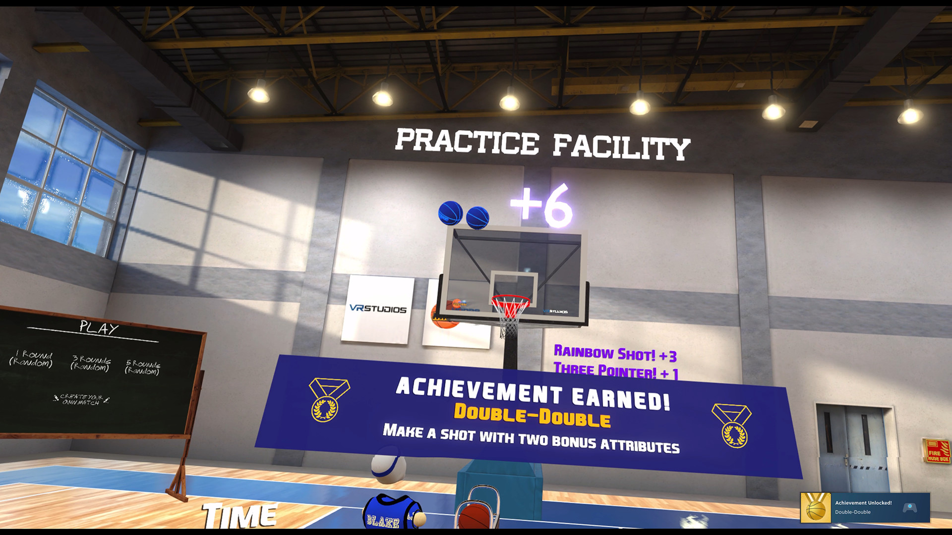 Oculus Quest 游戏《疯狂灌篮》Hoops Madness Hoops Madness Oculus Meta Quest VR Games