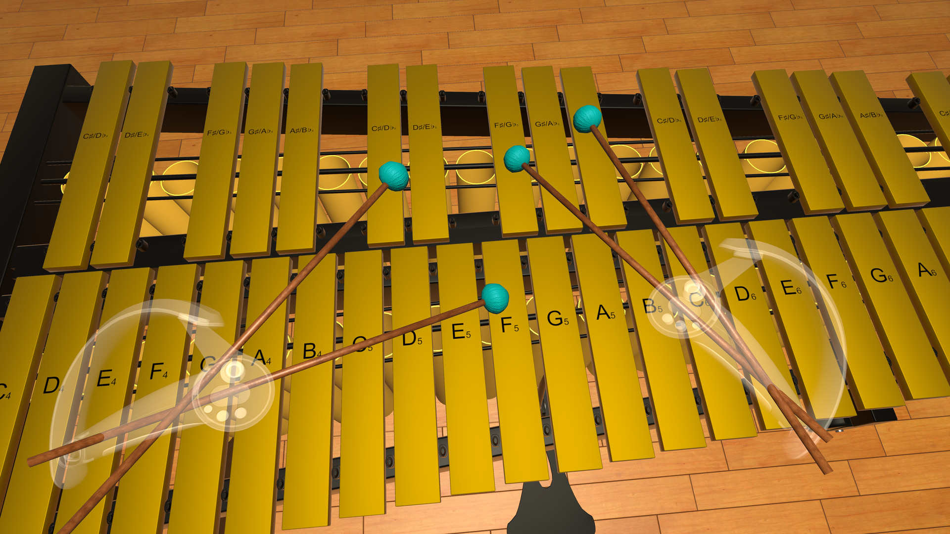 Oculus Quest 游戏《声乐 VR》Percussive VR Percussive VR Oculus Meta Quest Games