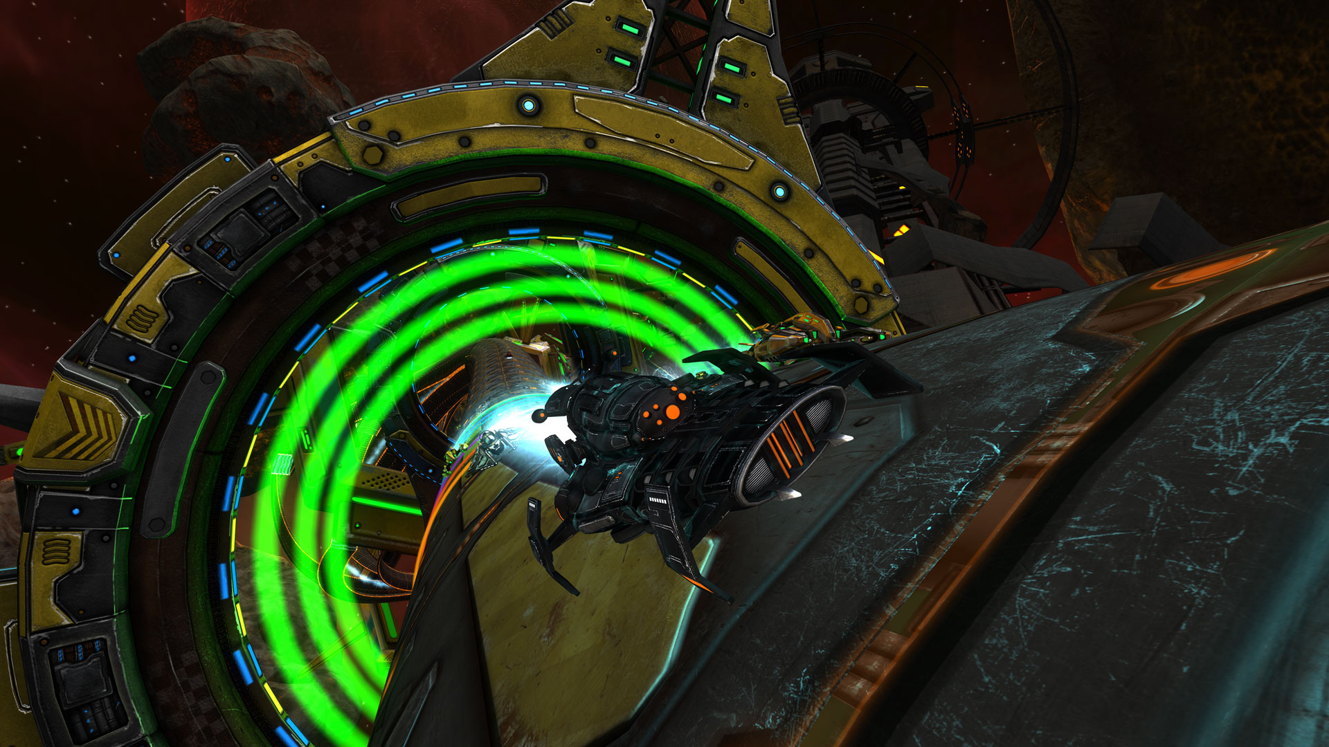 Oculus Quest 游戏《管道赛车》Radial-G: Proteus – VR科幻风格 Radial-G - Proteus Oculus Meta Quest VR Games