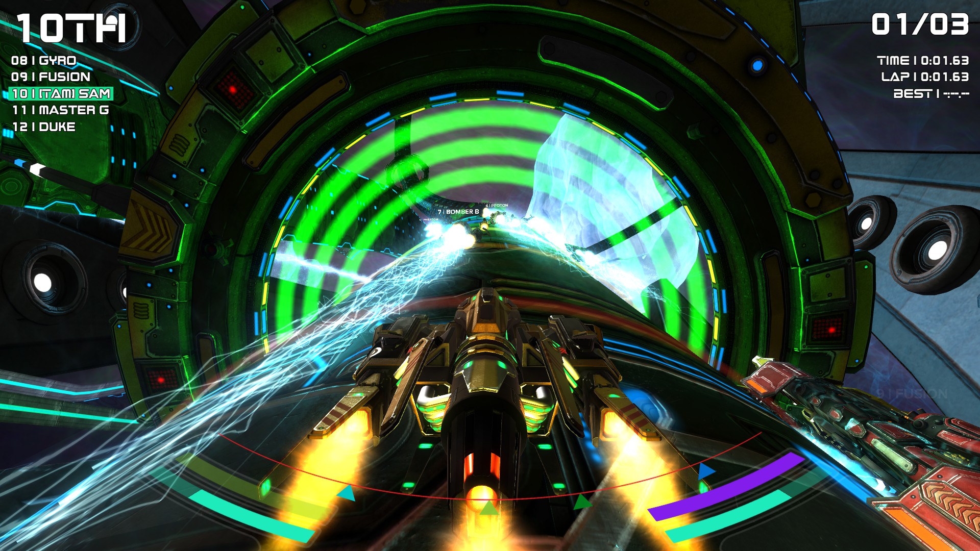 Oculus Quest 游戏《管道赛车》Radial-G: Proteus – VR科幻风格 Radial-G - Proteus Oculus Meta Quest VR Games