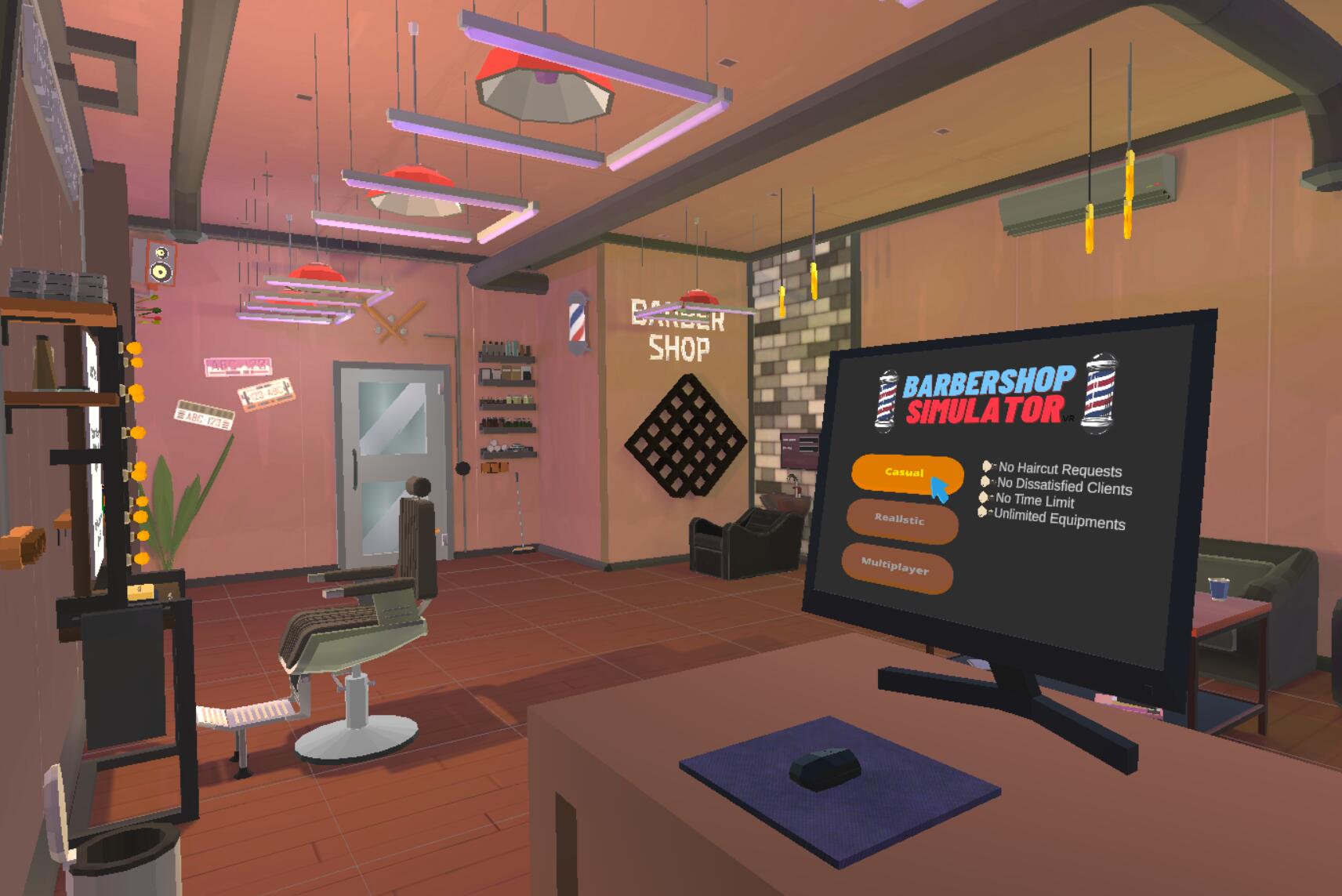 Oculus Quest 游戏《Barbershop Simulator VR》理发店模拟器 Barbershop Simulator VR Oculus Meta Quest Games