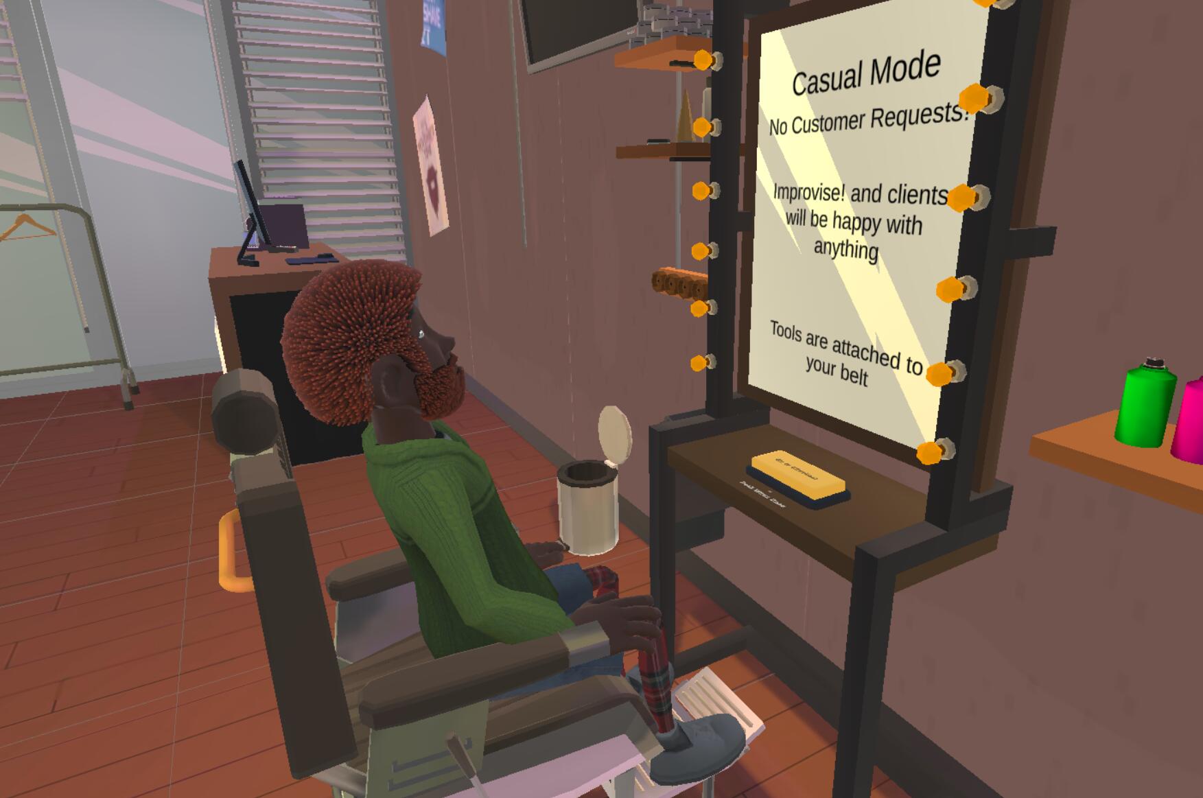 Oculus Quest 游戏《Barbershop Simulator VR》理发店模拟器 Barbershop Simulator VR Oculus Meta Quest Games