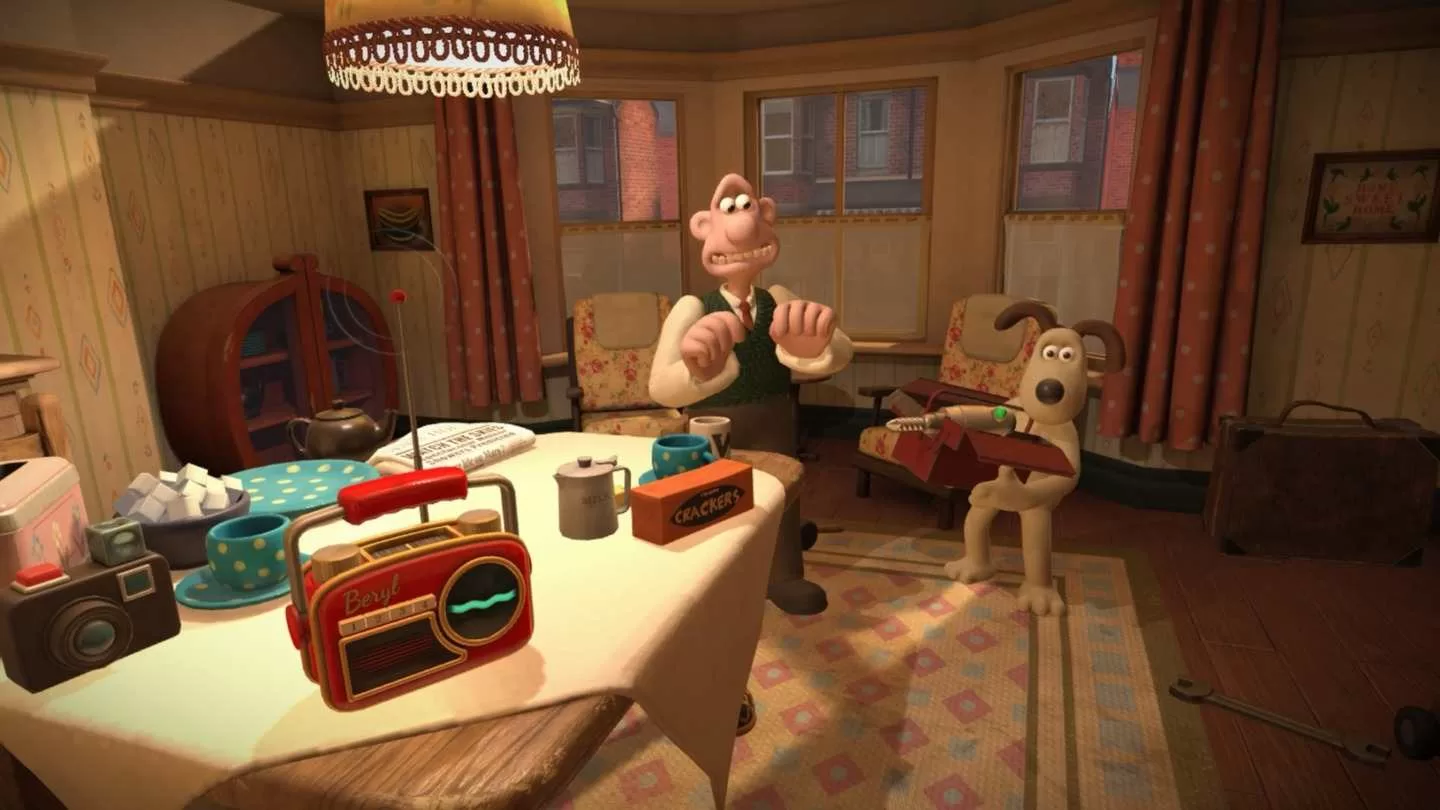 Oculus Quest 游戏《超级无敌掌门狗》Wallace and Gromit in The Grand Getaway Wallace and Gromit in The Grand Getaway Oculus Meta Quest VR Game
