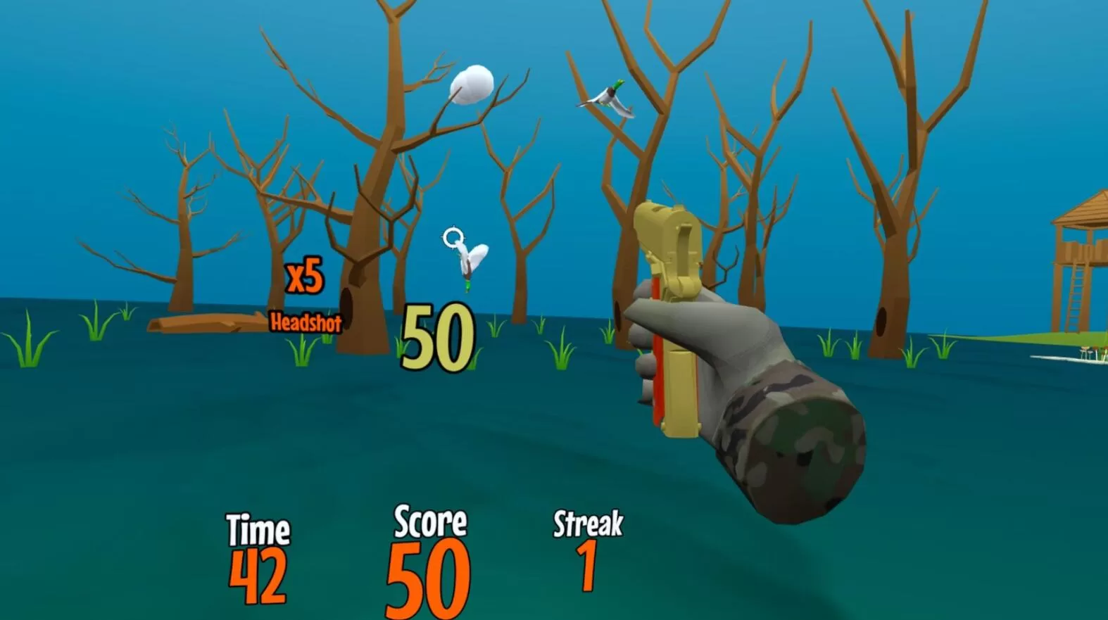 Oculus Quest 游戏《打鸭子》Hunty Duckz Hunty Duckz Oculus Meta Quest VR Game