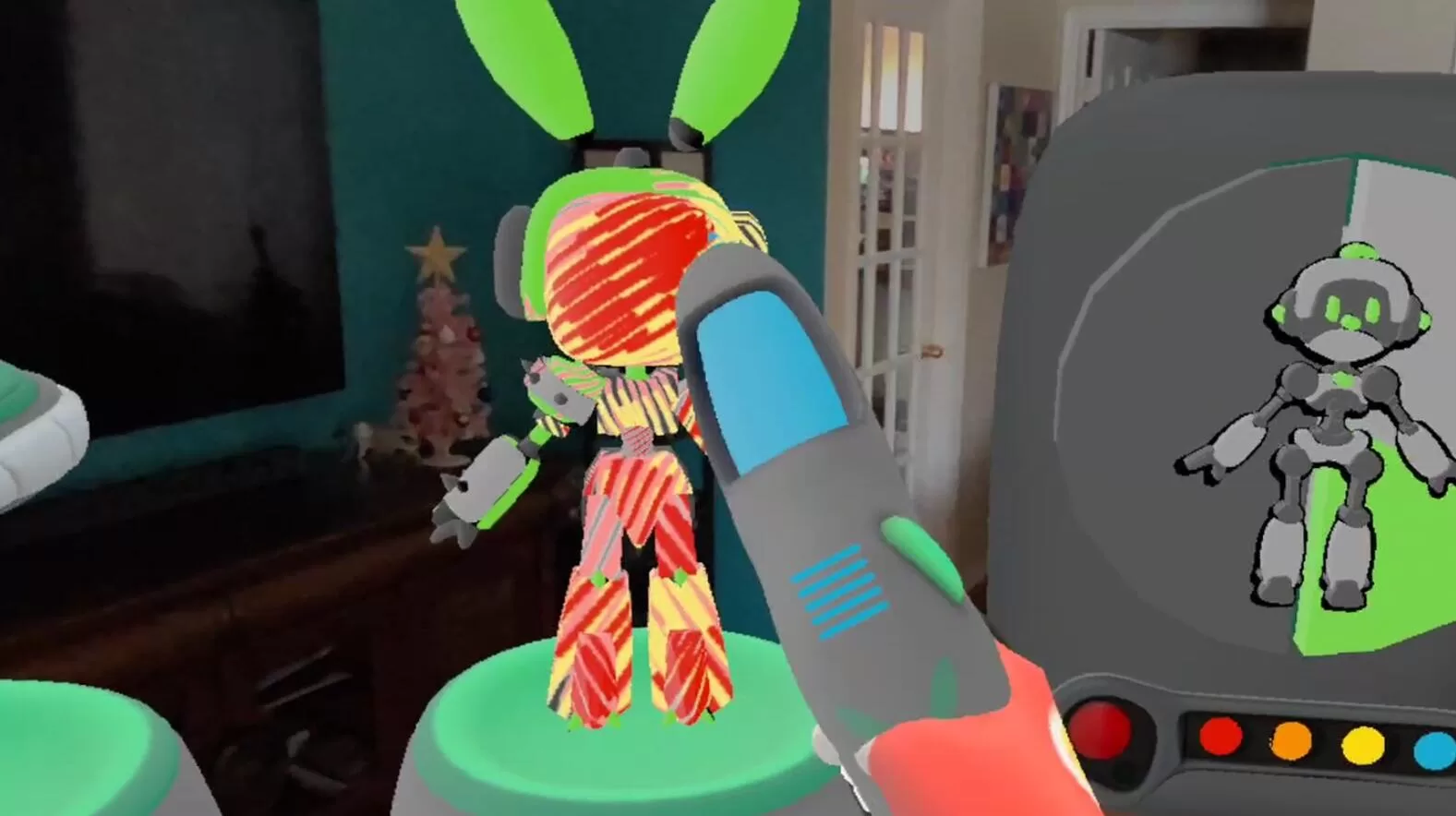 Buster Bots Oculus Meta Quest VR Game