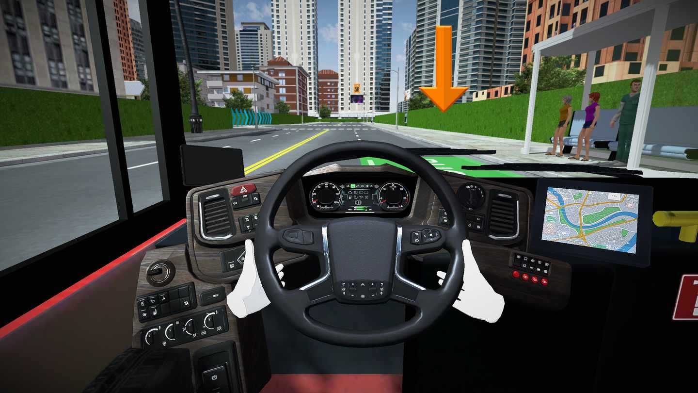 Bus Driving Game – Bus Simulator Oculus Meta Quest VR Game
