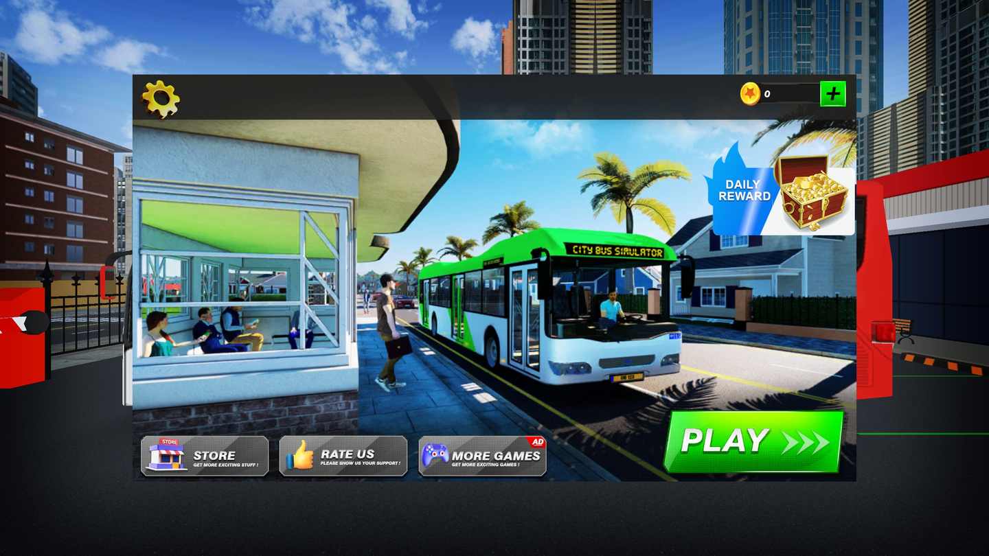 Bus Driving Game – Bus Simulator Oculus Meta Quest VR Game