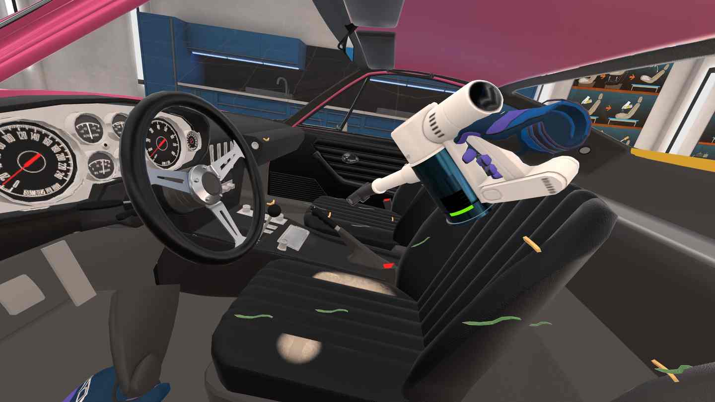 Car Detailing Simulator Oculus Meta Quest VR Game