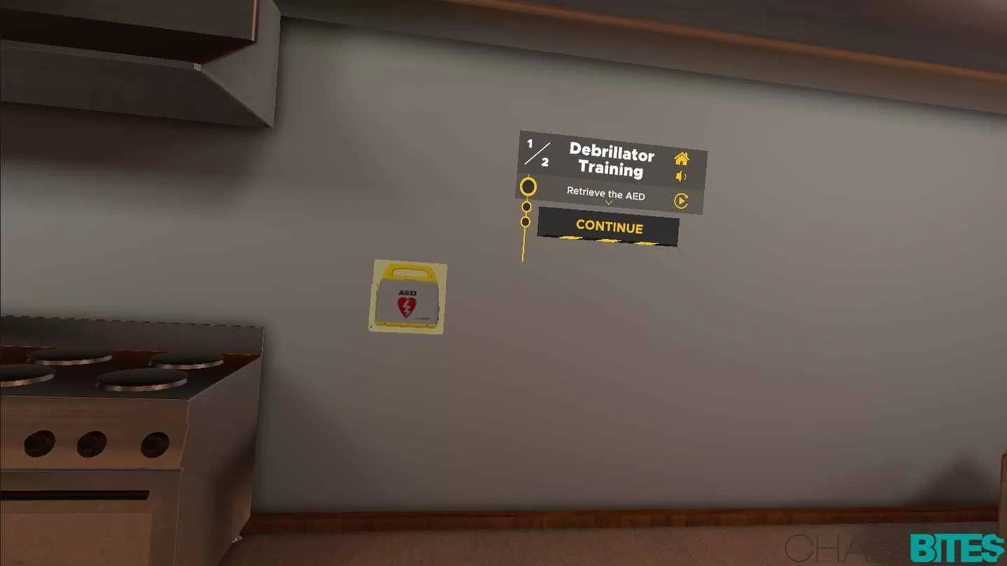 Defibrillator Simulator Oculus Meta Quest Game