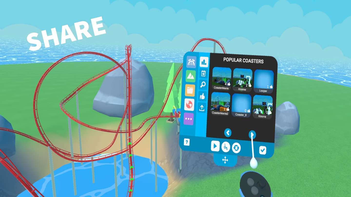 CoasterMania Oculus Meta Quest VR Game