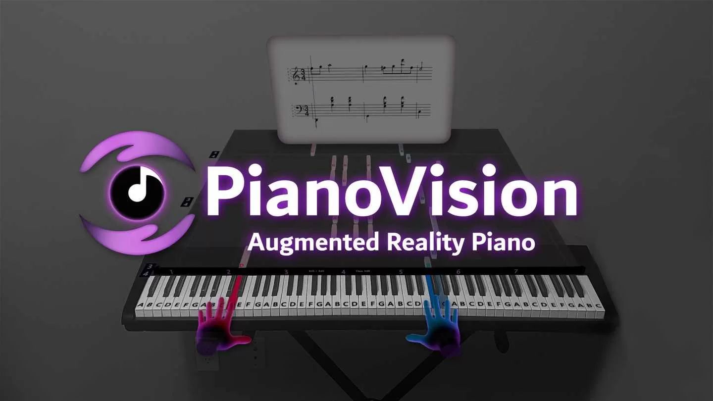 AR PianoVision Oculus Meta Quest VR Game