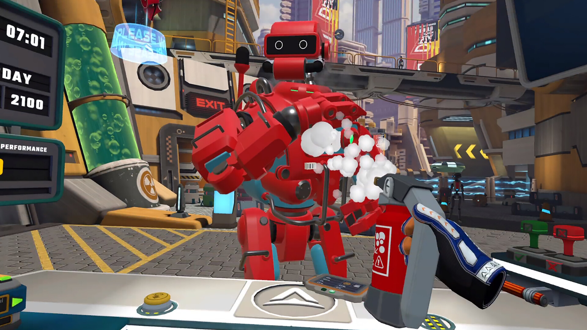 Border Bots VR Oculus Meta Quest Game