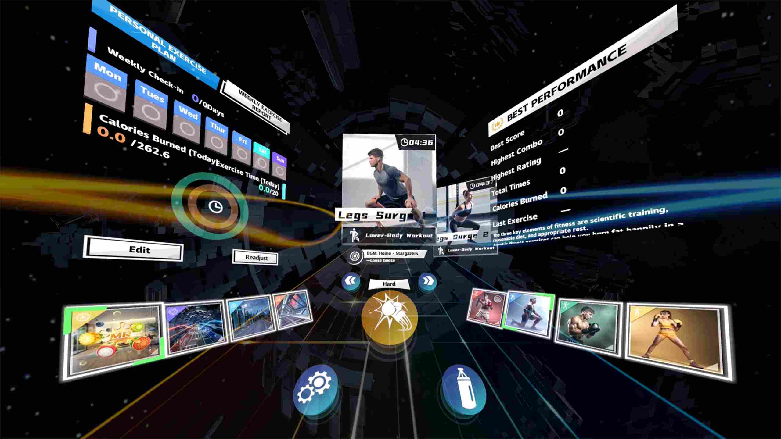 FITNESS Oculus Meta Quest VR Game