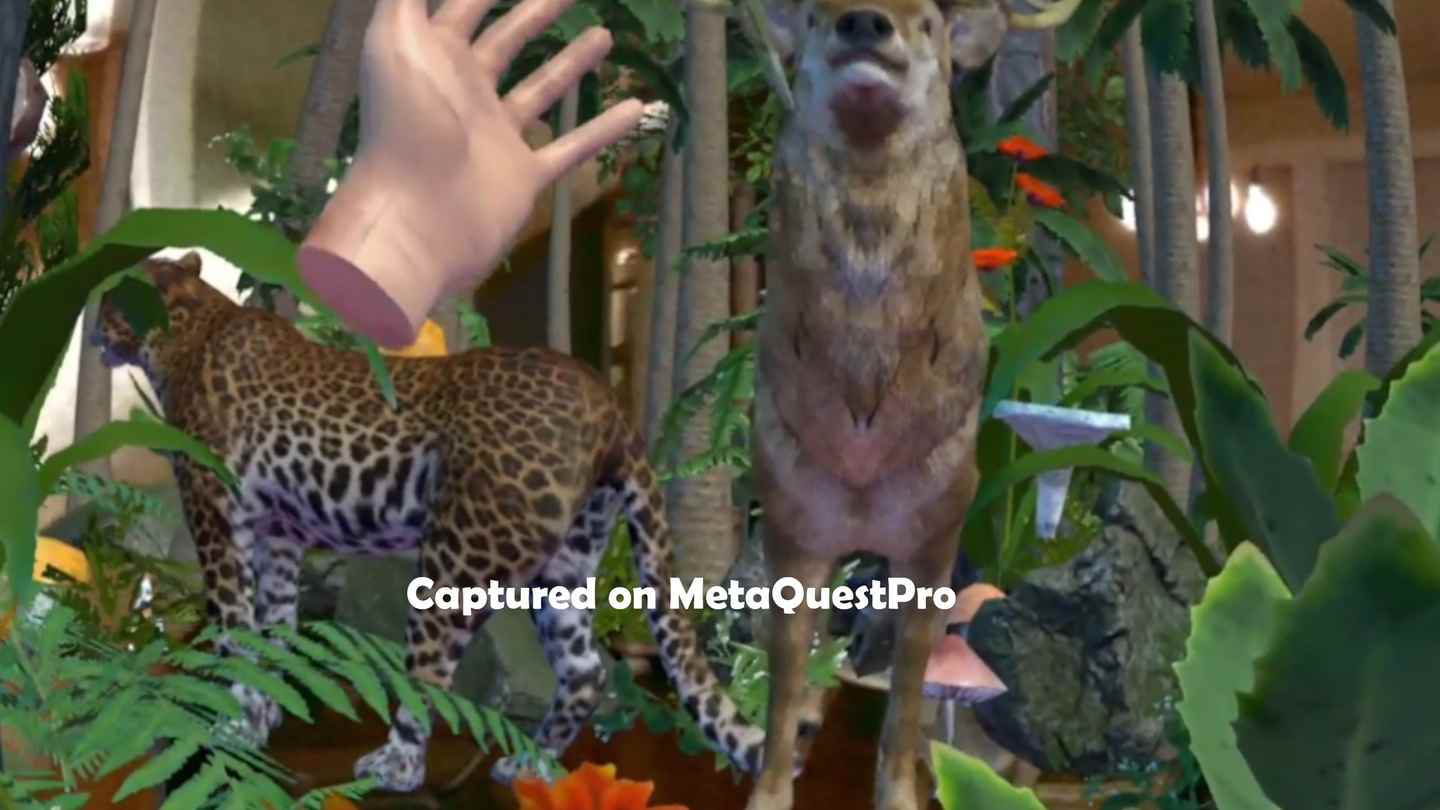 Jungle Passthrough Oculus Meta Quest VR Game
