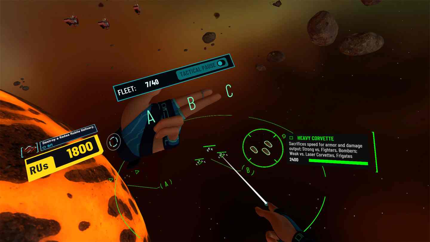 Homeworld: Vast Reaches Oculus Meta Quest VR Game