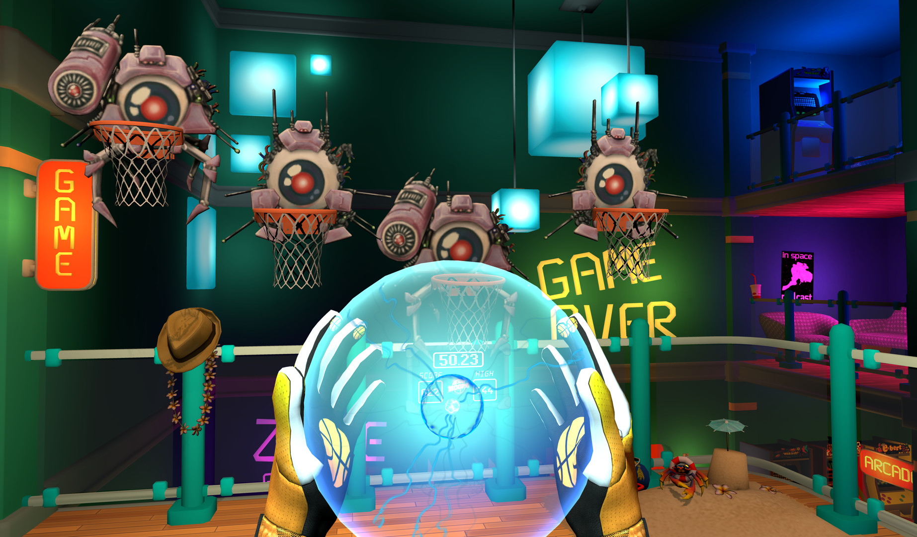 JUST HOOPS : Arcade Basketball Oculus Meta Quest Game