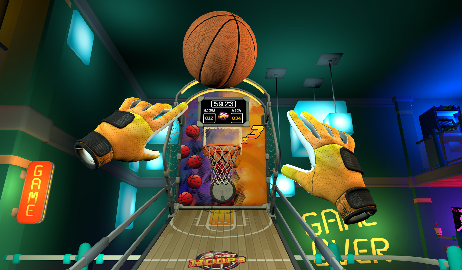JUST HOOPS : Arcade Basketball Oculus Meta Quest Game