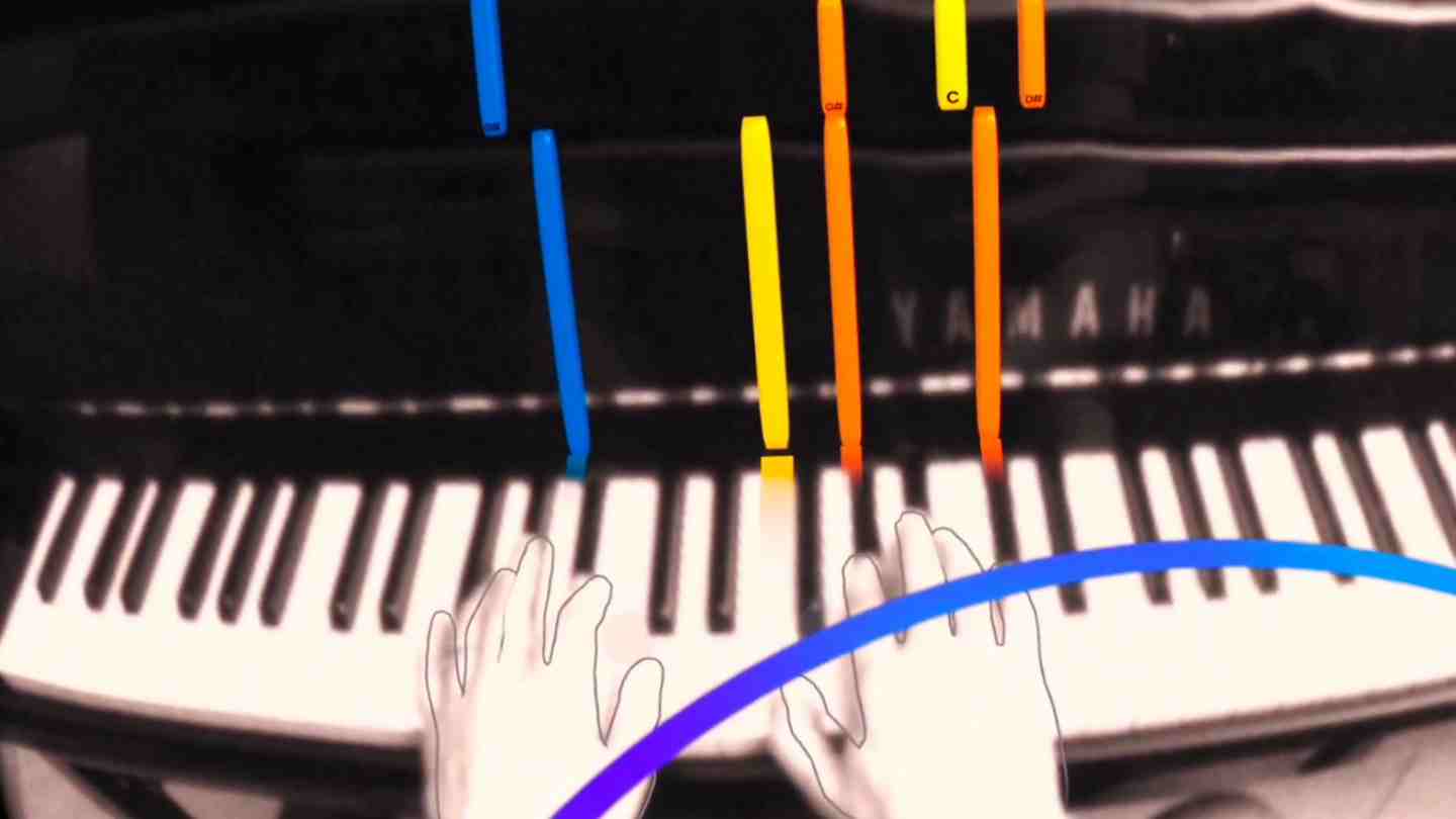 Playar Piano Oculus Meta Quest VR Game