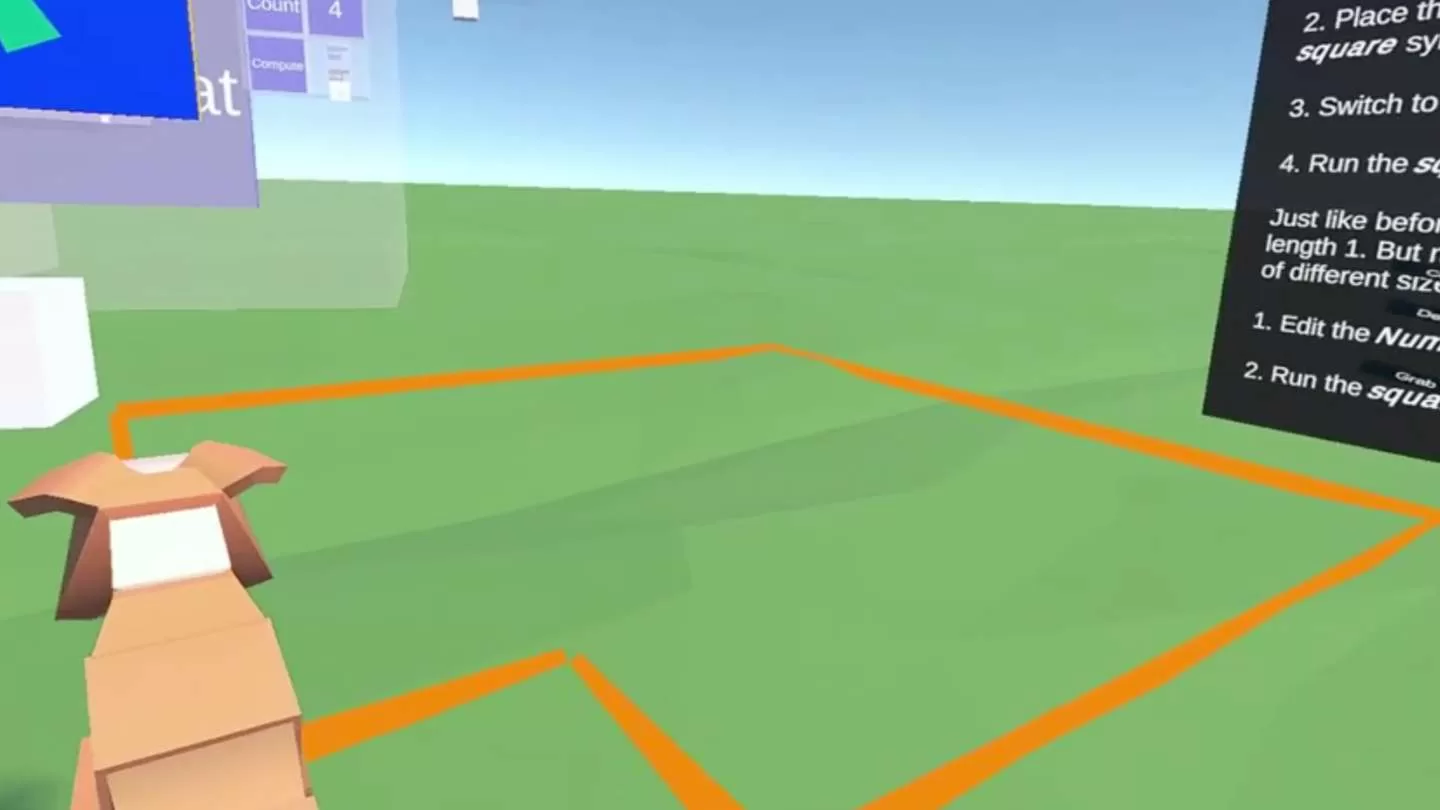 Pebble graphics Oculus Meta Quest VR App
