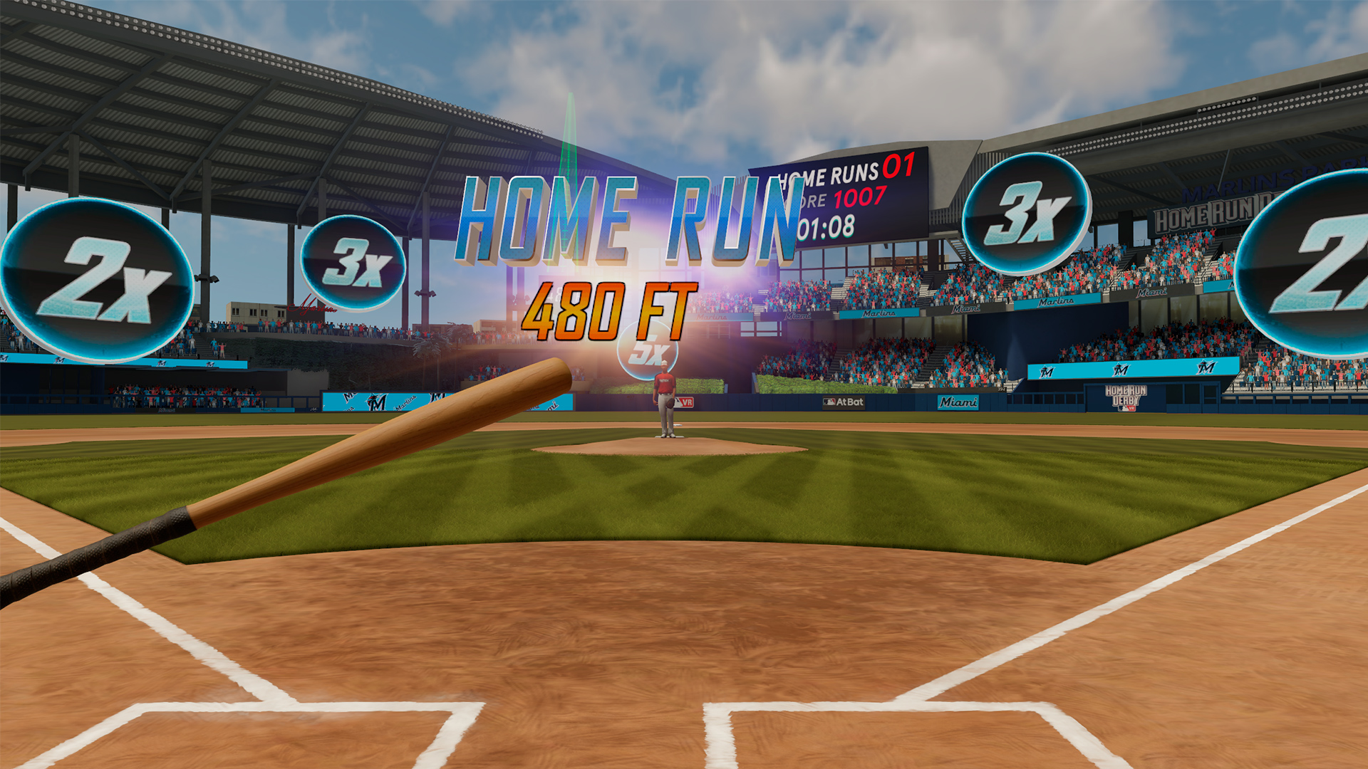 MLB Home Run Derby VR Oculus Meta Quest Game