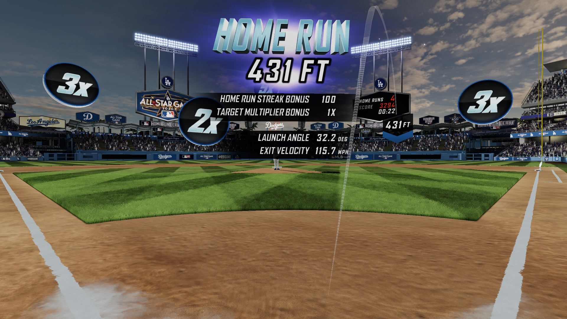MLB Home Run Derby VR Oculus Meta Quest Game